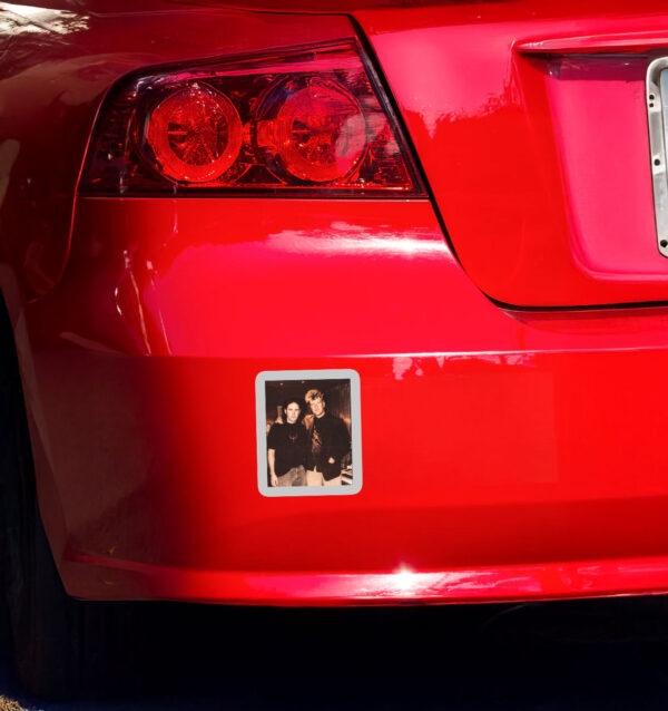 David Lynch And Trent Reznor Sticker