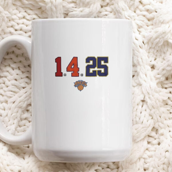 Derrick Rose Night 1.4.25 New York Knicks Mug