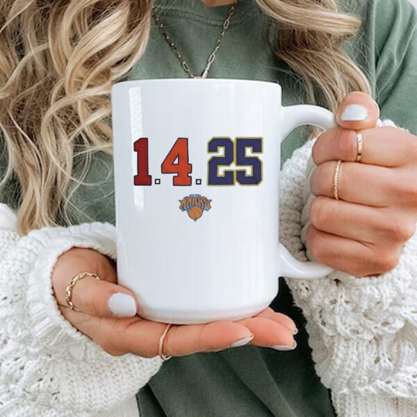 Derrick Rose Night 1.4.25 New York Knicks Mug