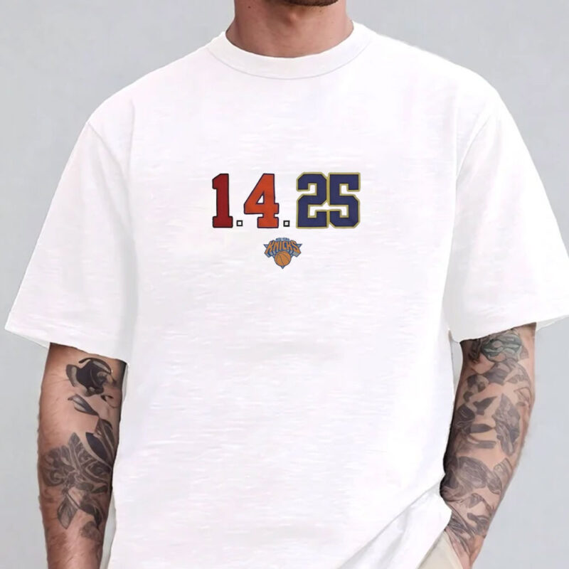 Derrick Rose Night 1.4.25 New York Knicks T-Shirt