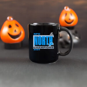 Detroit Lions Fanatics 2024 NFC North Division Champions Conquer Mug