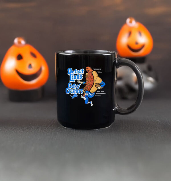 Detroit Lions Golley Crushers Mug