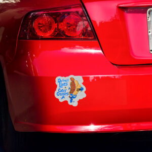 Detroit Lions Golley Crushers Sticker