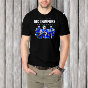 Detroit Lions NFC North Division Champions 2024-2025 T-shirt