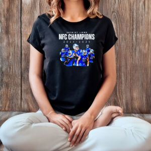 Detroit Lions NFC North Division Champions 2024-2025 T-shirt