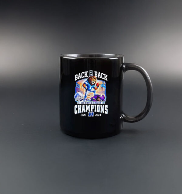 Detroit Lions NFL North Division Champions 2024 graphic Mug