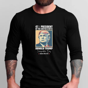 Donald Trump Inauguration Day January 20th-2025 T-Shirt