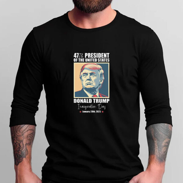 Donald Trump Inauguration Day January 20th-2025 T-Shirt