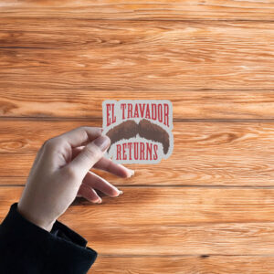 El Travador Returns Sticker