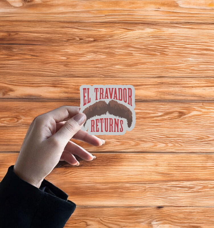 El Travador Returns Sticker