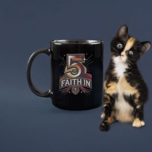 Faith In 5 Washington Commanders Jayden Daniels Mug