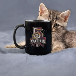 Faith In 5 Washington Commanders Jayden Daniels Mug