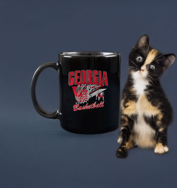 Georgia Bulldogs Basketball net Mug