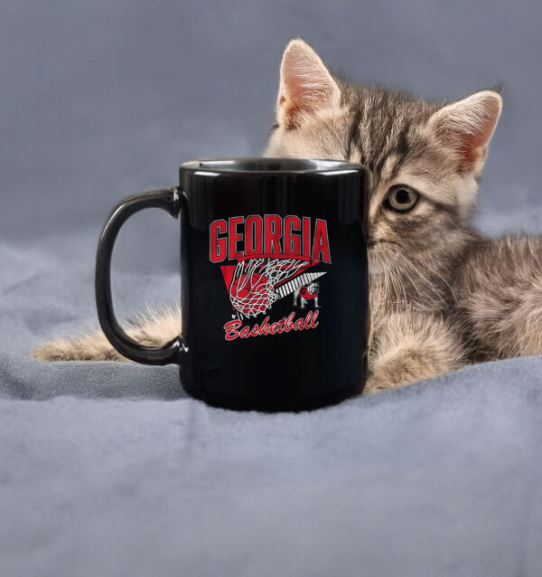 Georgia Bulldogs Basketball net Mug