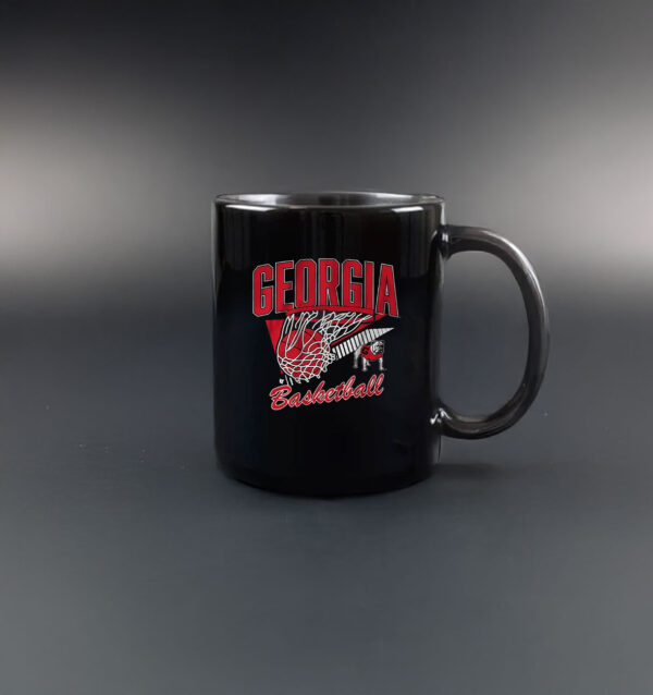 Georgia Bulldogs Basketball net Mug