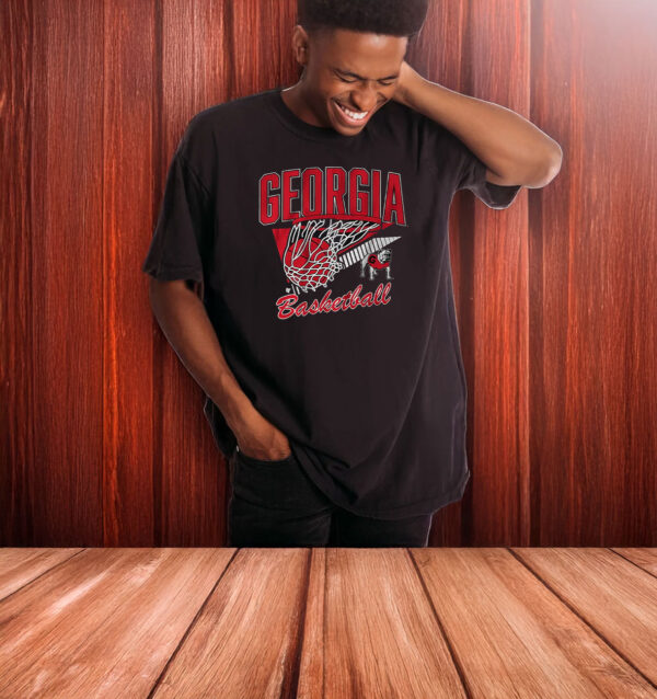 Georgia Bulldogs Basketball net T-shirt