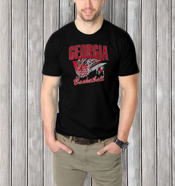 Georgia Bulldogs Basketball net T-shirt