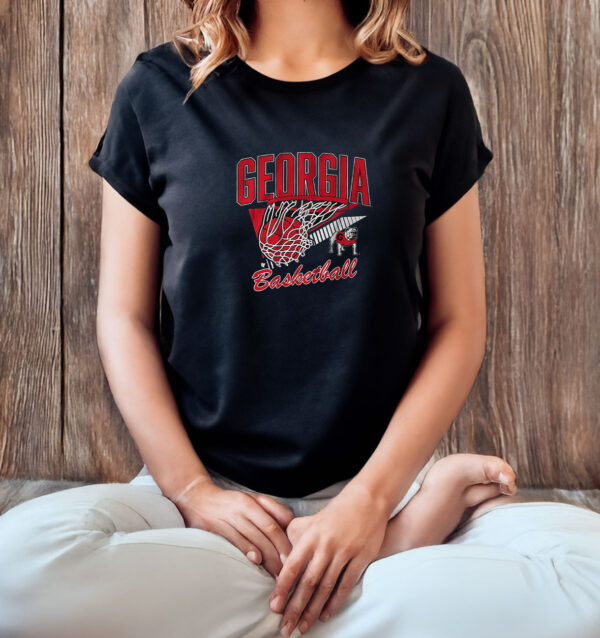 Georgia Bulldogs Basketball net T-shirt