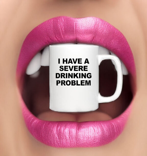 Ghoul I Have A Severe Drinking Problem Mug