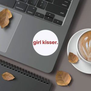 Girl Kisser Sticker