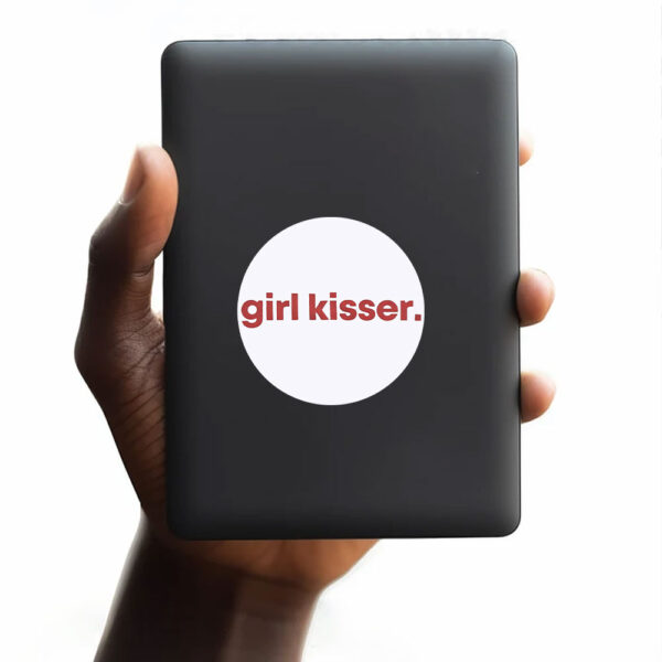 Girl Kisser Sticker