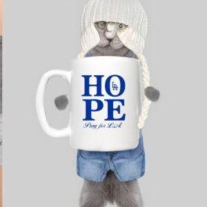 Hope Pray For Los Angeles Mug