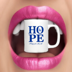 Hope Pray For Los Angeles Mug