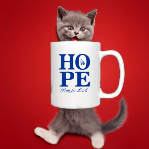 Hope Pray For Los Angeles Mug