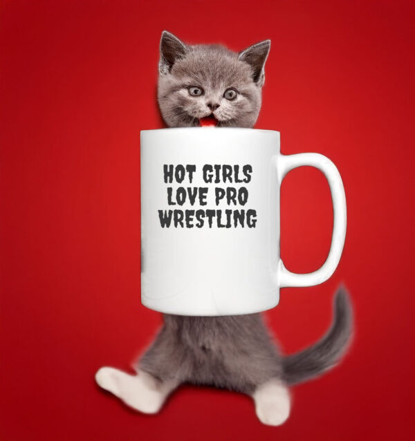 Hot Girls Love Pro Wrestling Mug