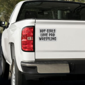 Hot Girls Love Pro Wrestling Sticker