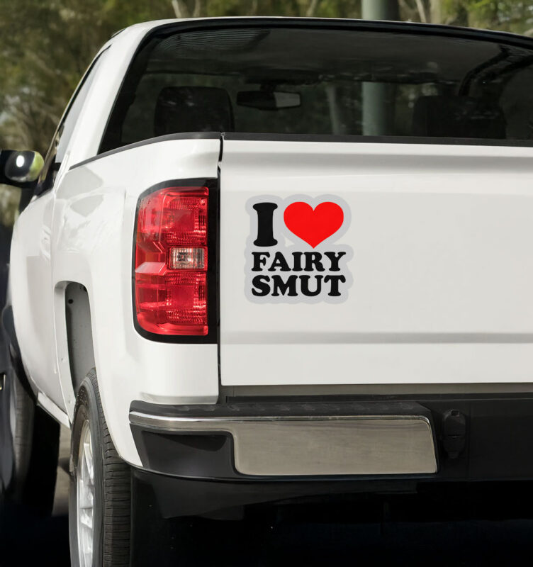 I Heart Fairy Smut Sticker