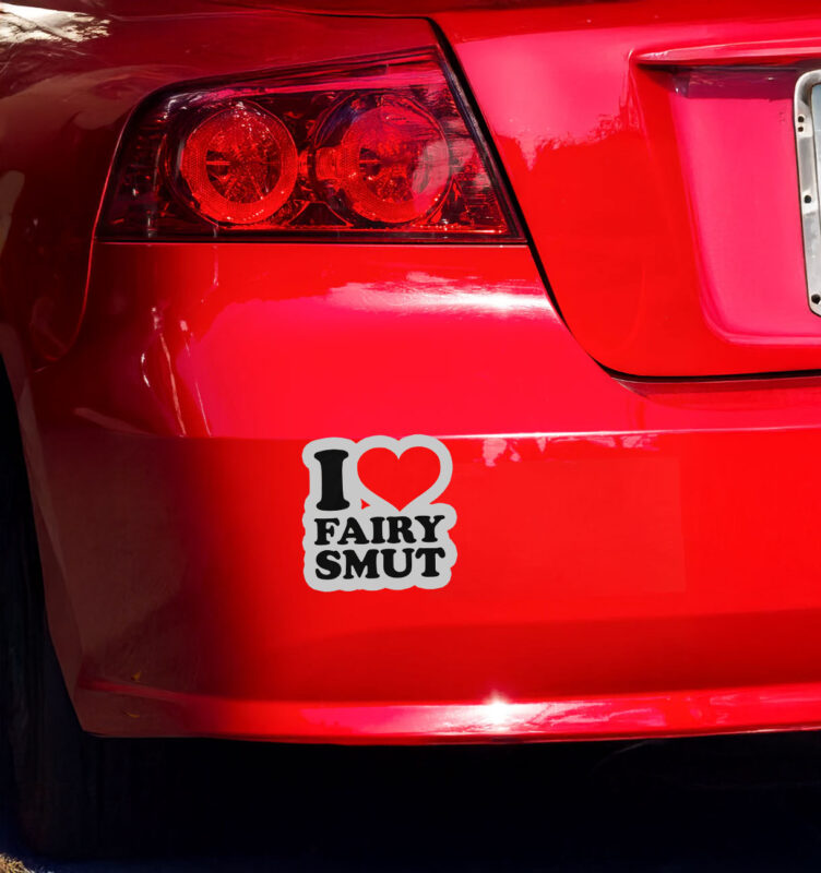 I Heart Fairy Smut Sticker