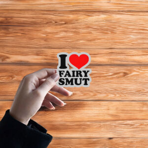 I Heart Fairy Smut Sticker