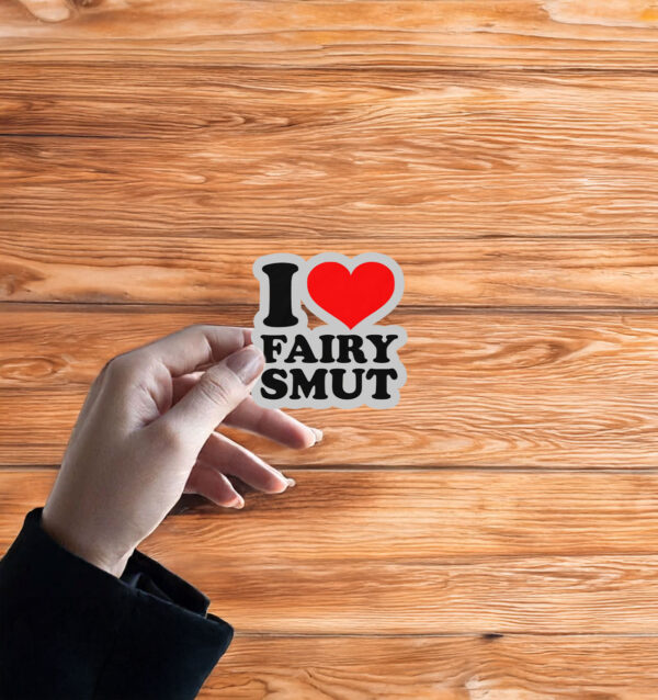 I Heart Fairy Smut Sticker