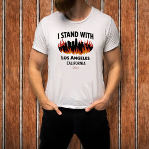 I Stand With Los Angeles California 2025 T-shirt