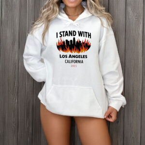 I Stand With Los Angeles California 2025 T-shirt