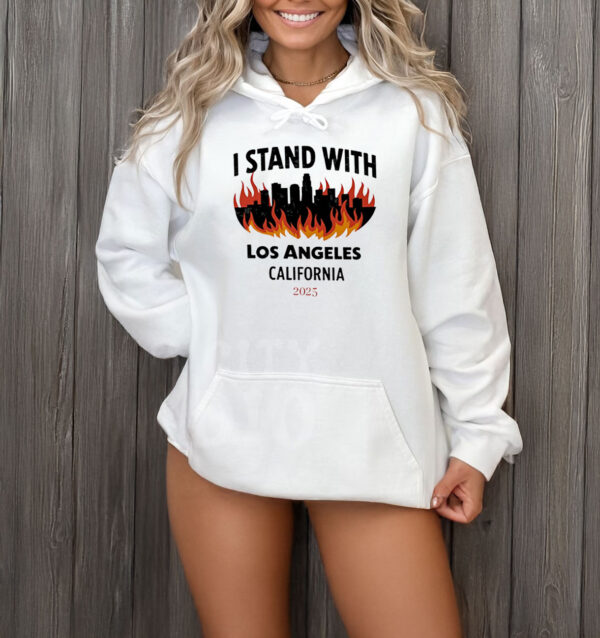 I Stand With Los Angeles California 2025 T-shirt