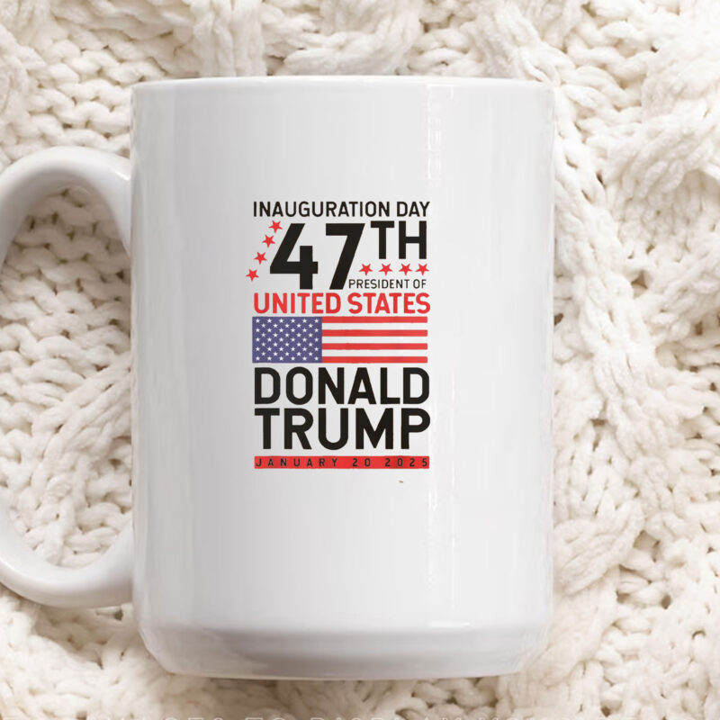 Inauguration Day 2025 Trump Vance Mug