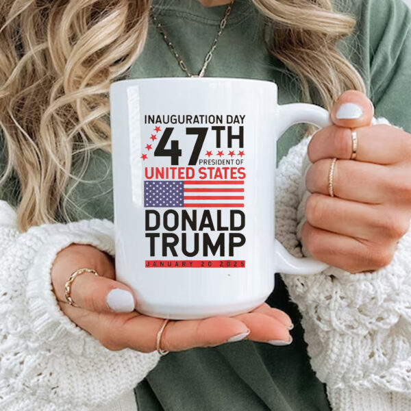 Inauguration Day 2025 Trump Vance Mug