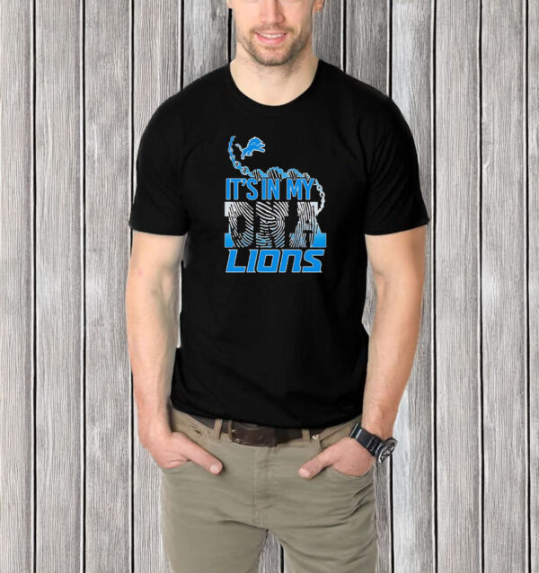 It’s in my DNA Lions finger print T-shirt