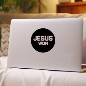 Jamey Chadwell Jesus Won Sticker