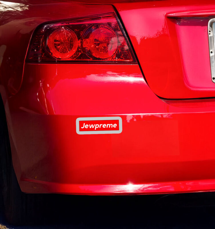 Jewpreme Sticker