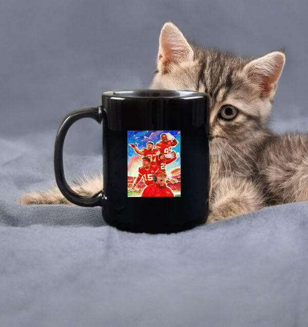 Kansas City Chiefs art ready to rock the house Sunday Game Mug