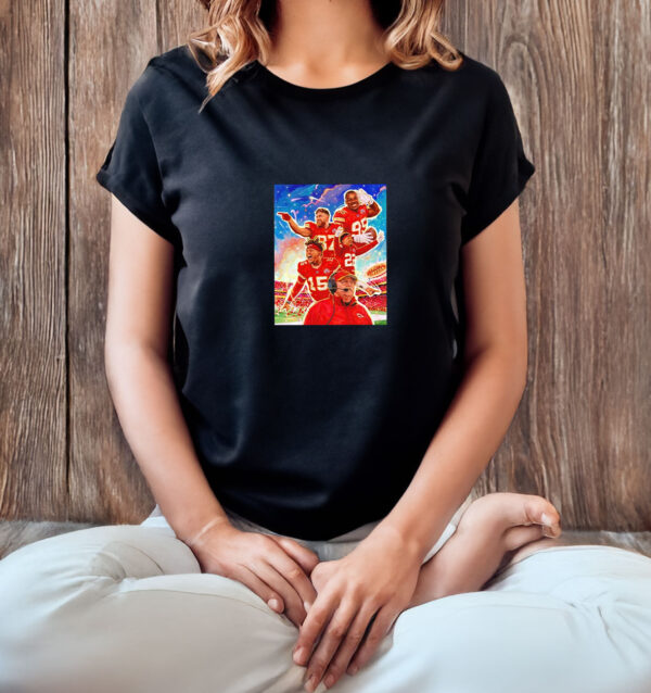 Kansas City Chiefs art ready to rock the house Sunday Game T-shirt