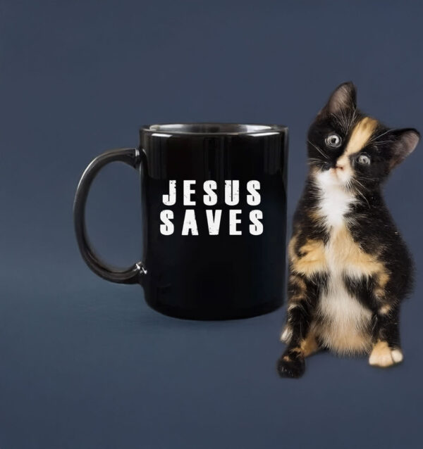 Kyrie Irving Jesus Saves Mug