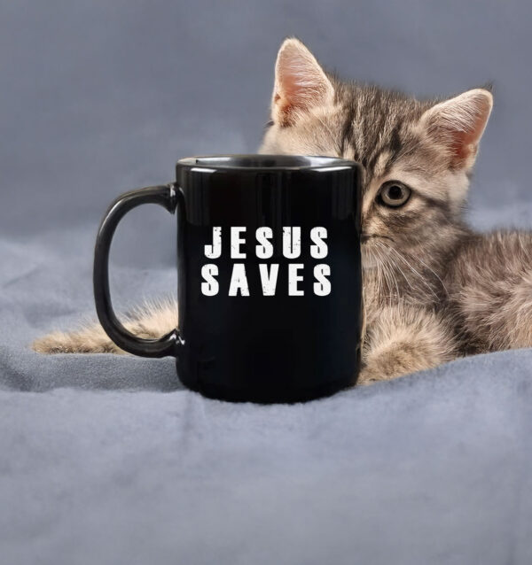 Kyrie Irving Jesus Saves Mug