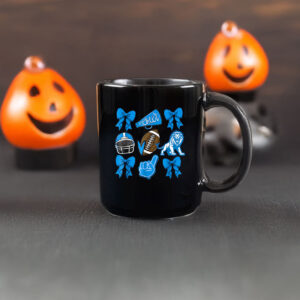 Lions Football Game Day Coquette Lions Bow Mug