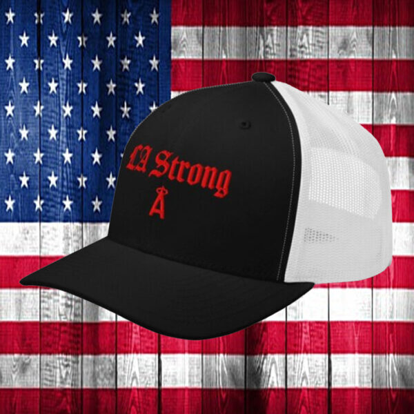 Los Angeles Angels Fanatics LA Strong Trucker Hat