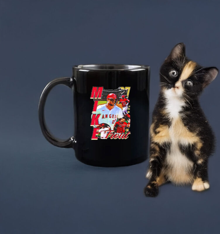 Los Angeles Angels Mike Trout 27 graphic Mug