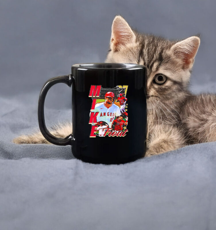 Los Angeles Angels Mike Trout 27 graphic Mug